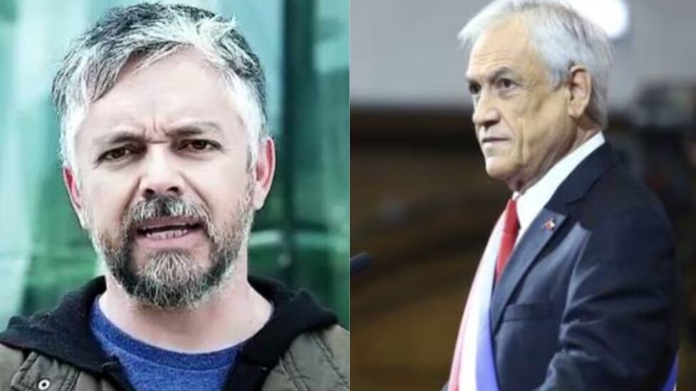 Jorge baradit y Sebastián Piñera