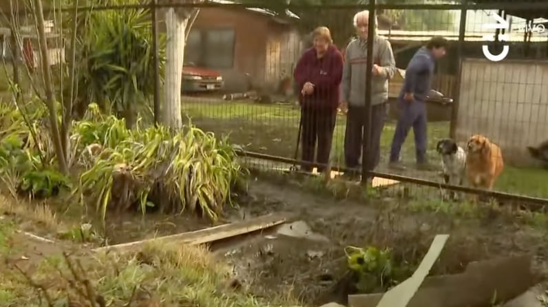 Adultos mayores en Padre Hurtado | Captura: Contigo en la mañana