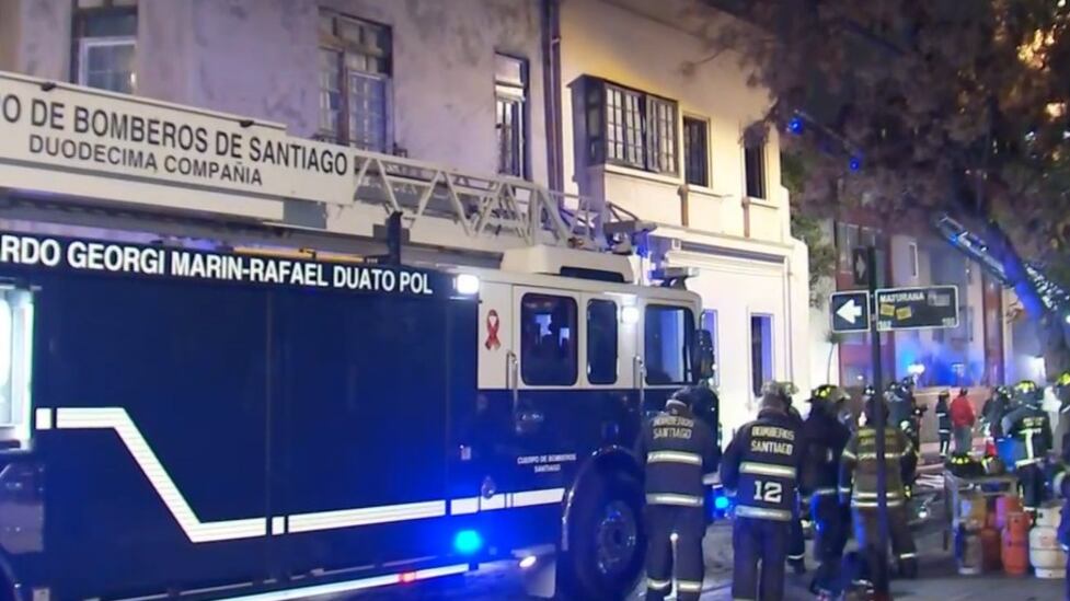 Confirman hallazgo de cuerpo sin vida de bebé de 2 meses tras incendio en Santiago Centro