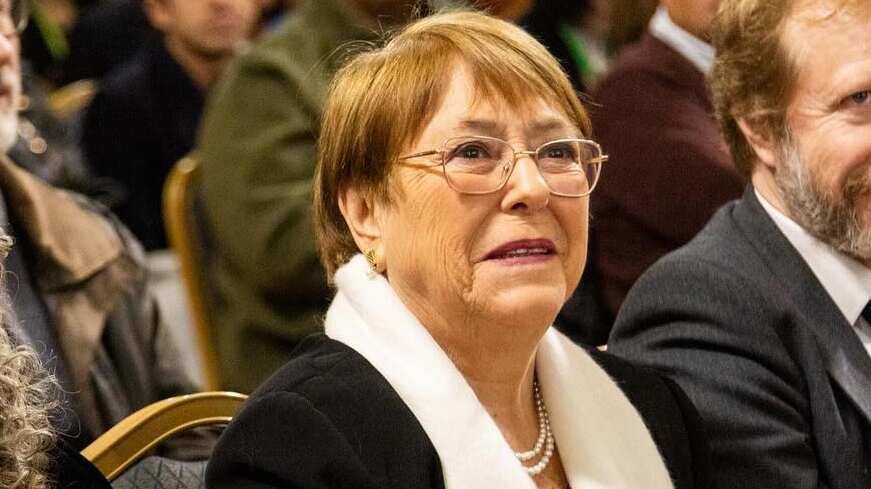 Michelle Bachelet habló de su postulación a la Secretaría General de la ONU