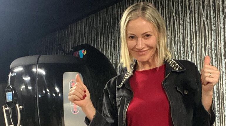 Marcela Vacarezza festejó la victoria de la opción Rechazo en el plebiscito.