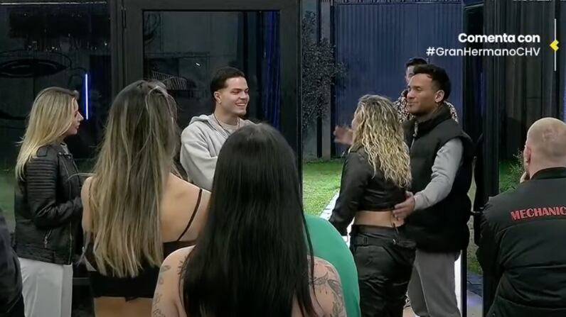 Salida de Iván Cabrera | Captura: Gran Hermano de Chilevisión