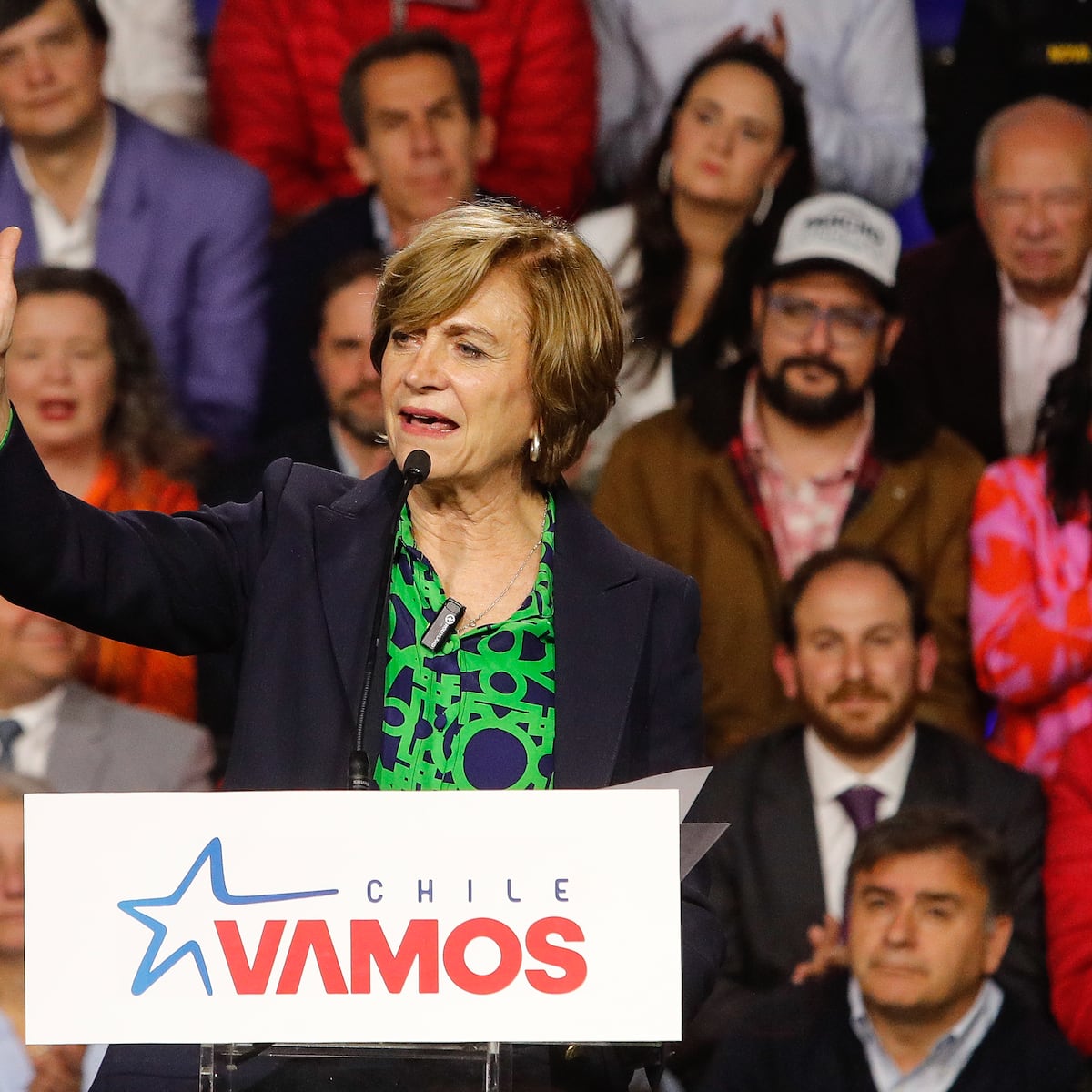 Evelyn Matthei critica proyecto de condonación del CAE por priorizar la seguridad Evelyn Matthei critica proyecto de condonación del CAE por priorizar la seguridad