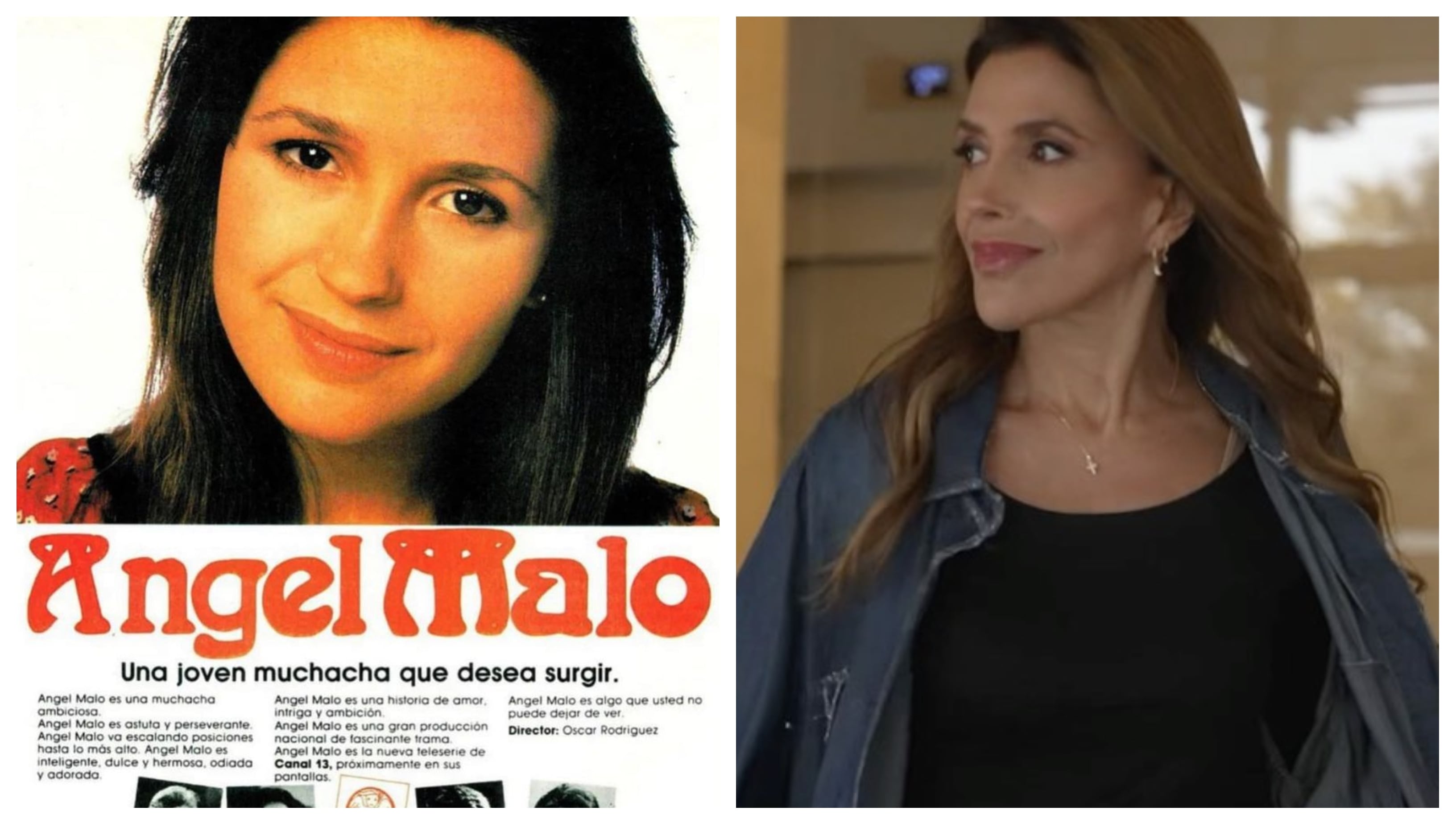 Arregui destacó la reposición en pantalla de la teleserie "Ángel Malo", que protagonizó en sus inicios como actriz, en Canal 13.