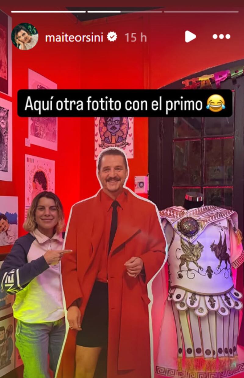 “Aquí con el primo”: Maite Orsini bromeó sobre su lazo familiar con Pedro Pascal tras estreno de The Last of Us 2
