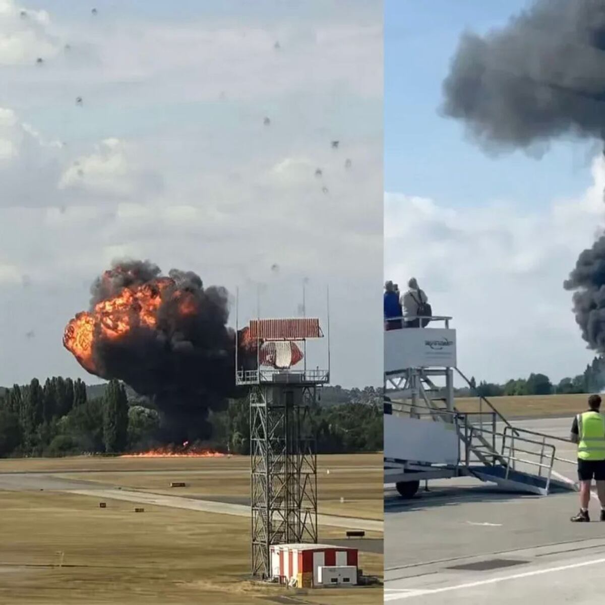 Muere enfermera chilena en accidente aéreo en Londres Muere enfermera chilena en accidente aéreo en Londres
