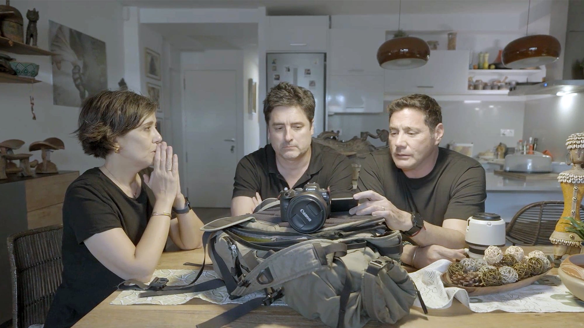 Socios por el mundo: Pancho Saavedra y Jorge Zabaleta viven emotivo reencuentro con la viuda de Toni Espadas