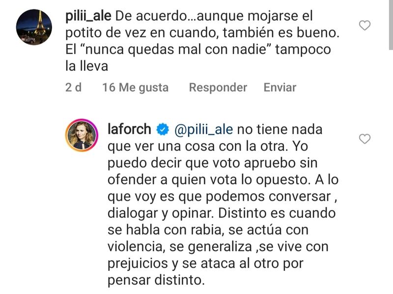 Comentario de Amaya Forch