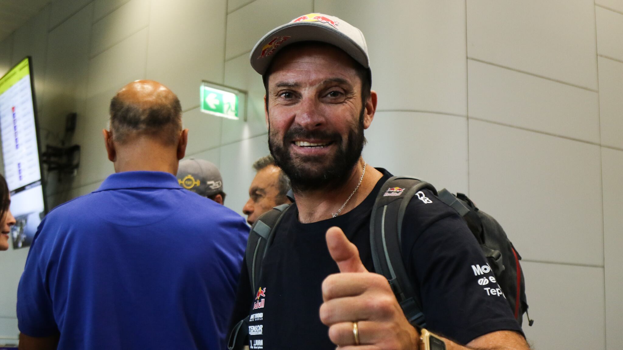 Arriban al país los pilotos chilenos que compitieron en Dakar 2024 | 21 de ENERO de 2024 / PUDAHUEL
Arriban al país los pilotos nacionales Francisco "Chaleco" López y Juan Pablo Latrach, tras participar en el Dakar 2024.
FOTO: JESÚS MARTÍNEZ / AGENCIAUNO