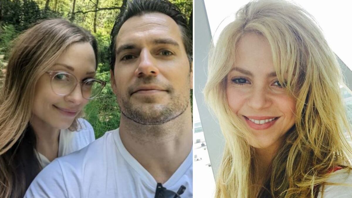 Comparan a novia de Henry Cavill con Shakira por estas fotos