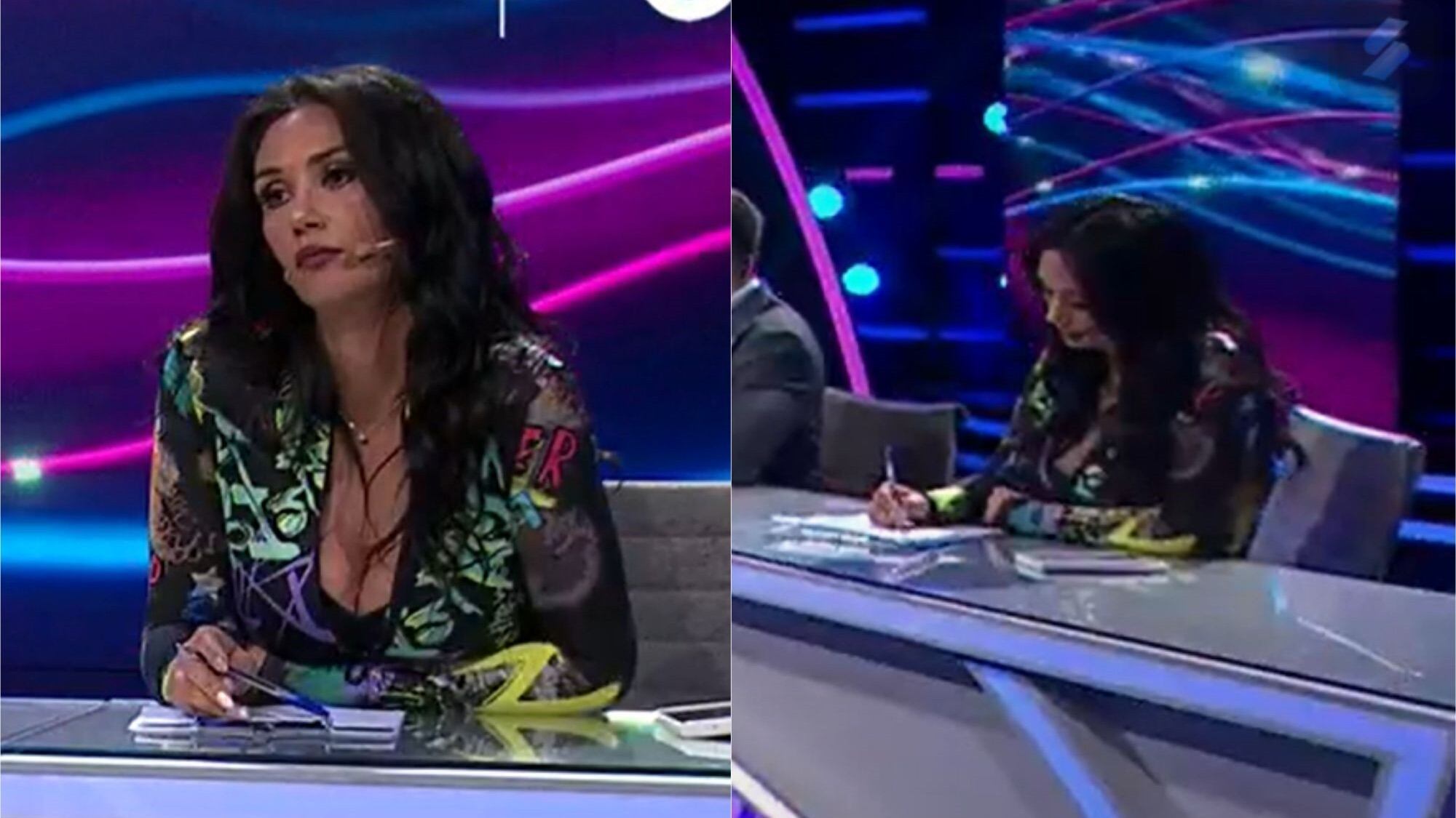Pamela Díaz como panelista de "Gran Hermano" | Captura: CHV