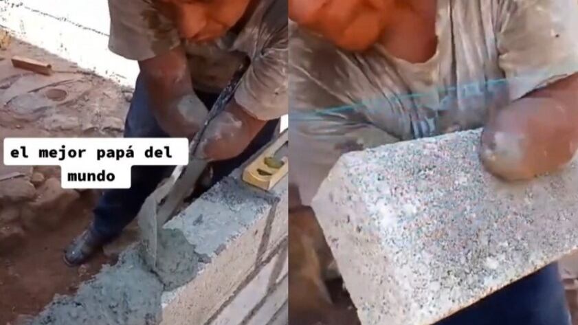 Albañil sin manos de TikTok