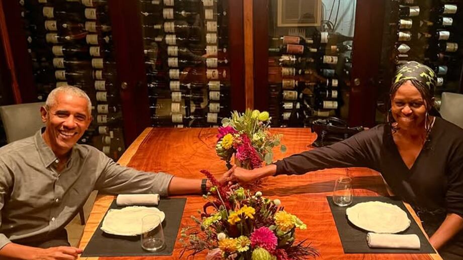 Barack Obama celebra el cumpleaños de su esposa Michelle.