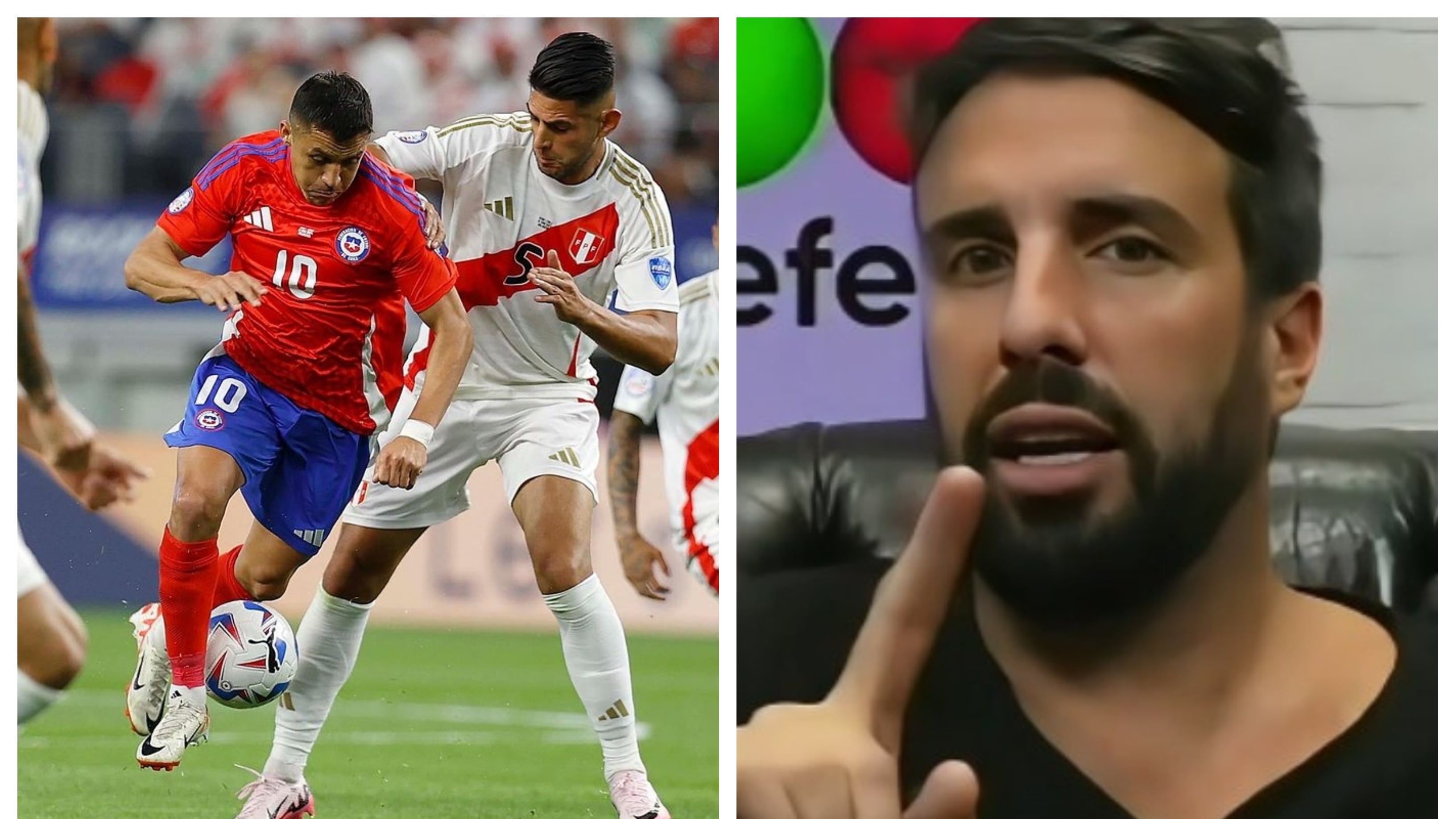 El periodista deportivo argentino incluyó a Chile en una encuesta con las selecciones que "más asco" le dan a los hinchas transandinos.