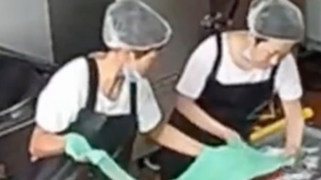 Pintaron comida para niños en jardín infantil