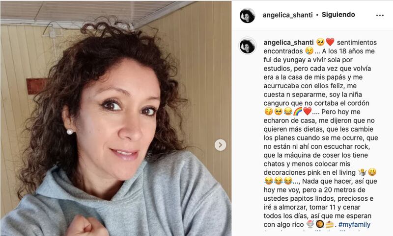Angélica Sepúlveda | Fuente: Instagram