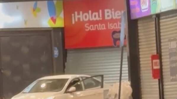 Robo a supermercado en Colina