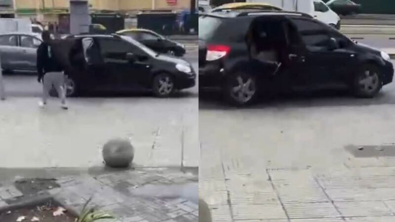 Lo que se sabe del presunto secuestro a plena luz del día afuera de la Usach: video captó el momento