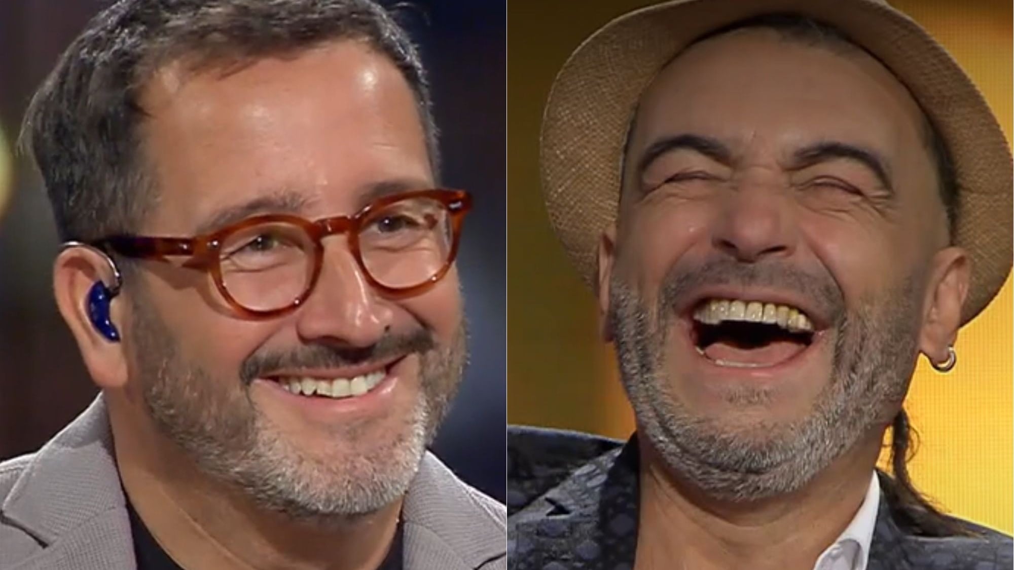 Eduardo Fuentes y Jorge Alís | Captura: TVN