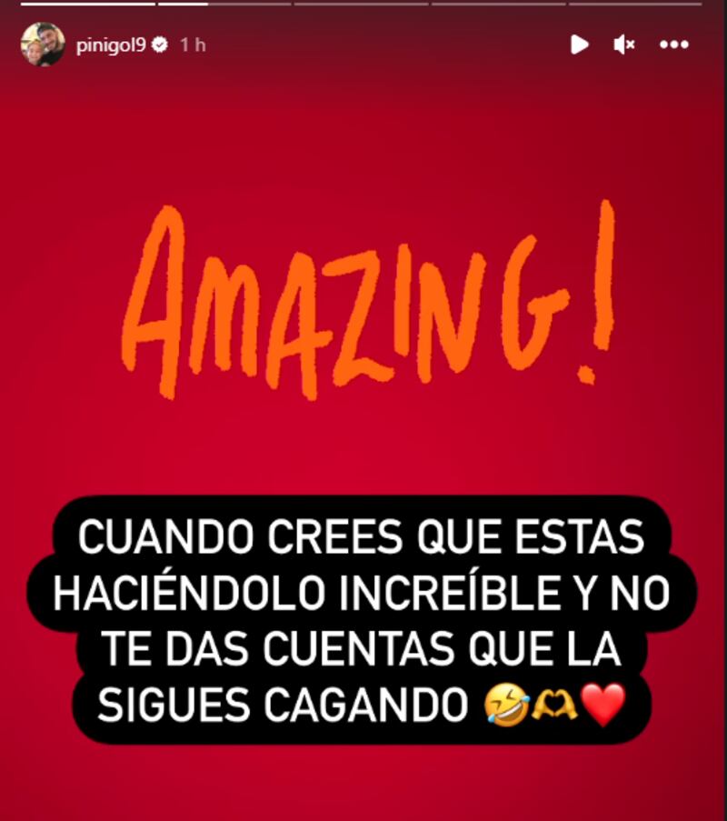 Mauricio Pinilla y Gissella Gallardo tuvieron un reencuentro.