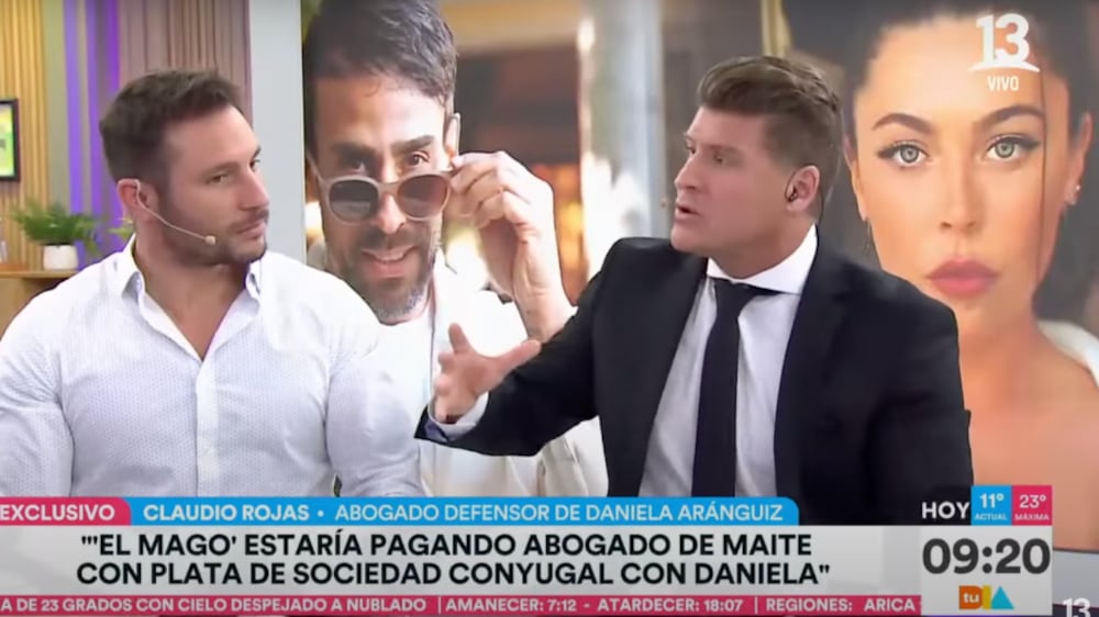 Abogado de Daniela Aránguiz | Captura: Canal 13