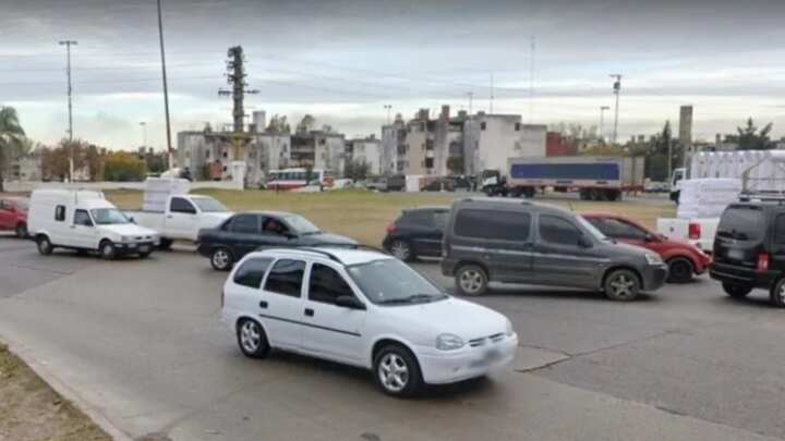 Esta es la rotonda donde ocurrió el atropello, según Cronica.com.ar