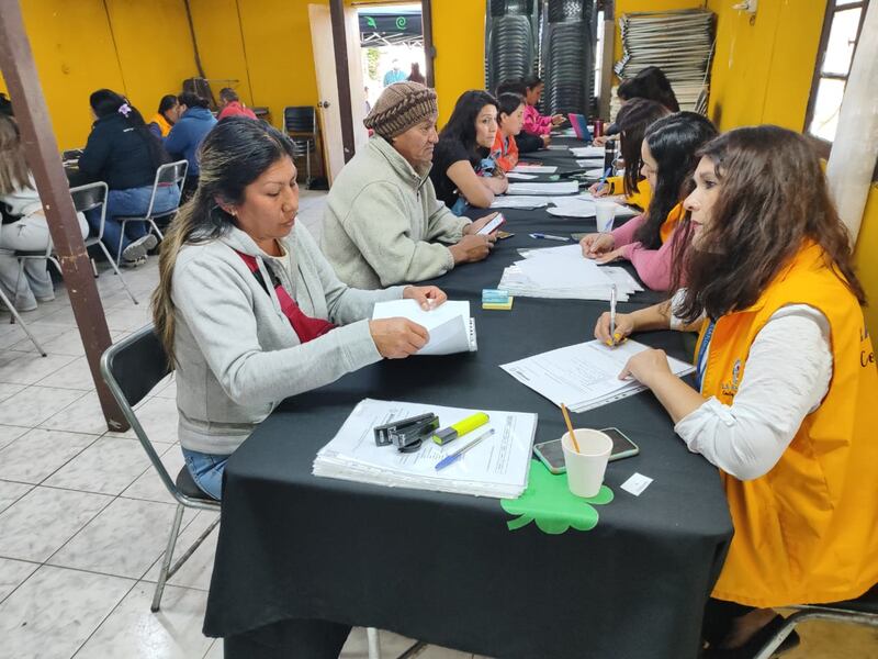 La Municipalidad de La Florida comenzó operativos de atención para orientar sobre beneficios del Estado | Cedida