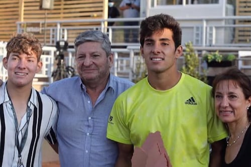 Confirman el sensible fallecimiento del padre del tenista nacional Cristian Garin