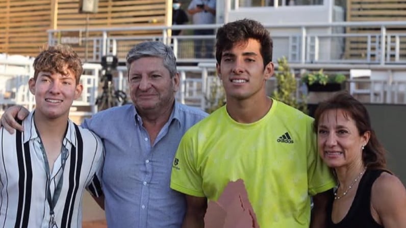 Familia de Cristian Garin | Fuente: Instagram @garincris