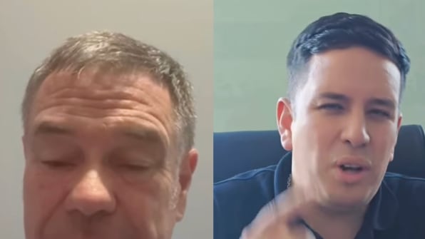 Alcalde Toledo y senador Ossandón