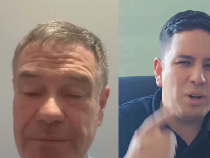 Video iba, video venía: Encontrón entre alcalde Toledo y senador Ossandón por gasto en bencina del parlamentario