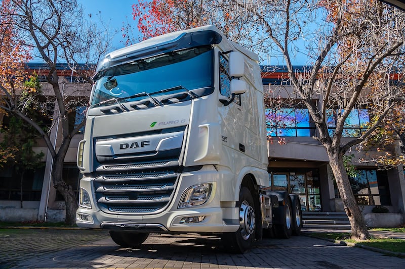 DAF lanza en Chile su nueva línea de camiones Euro 6