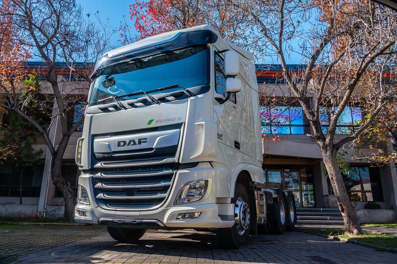 DAF lanza en Chile su nueva línea de camiones Euro 6