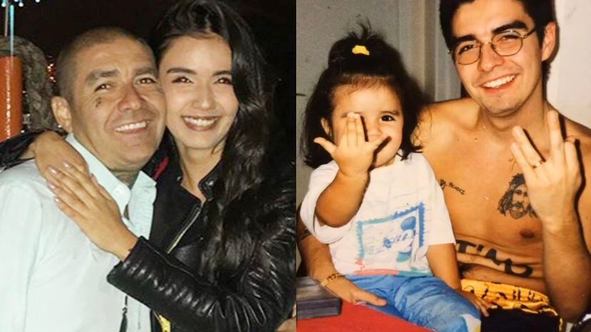 Steffi Méndez y su padre, Dj Méndez