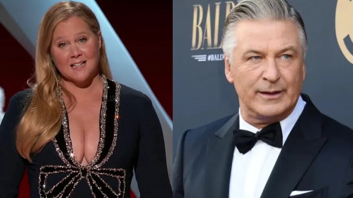 Amy Schumer tenía preparado un chiste sobre Alec Baldwin