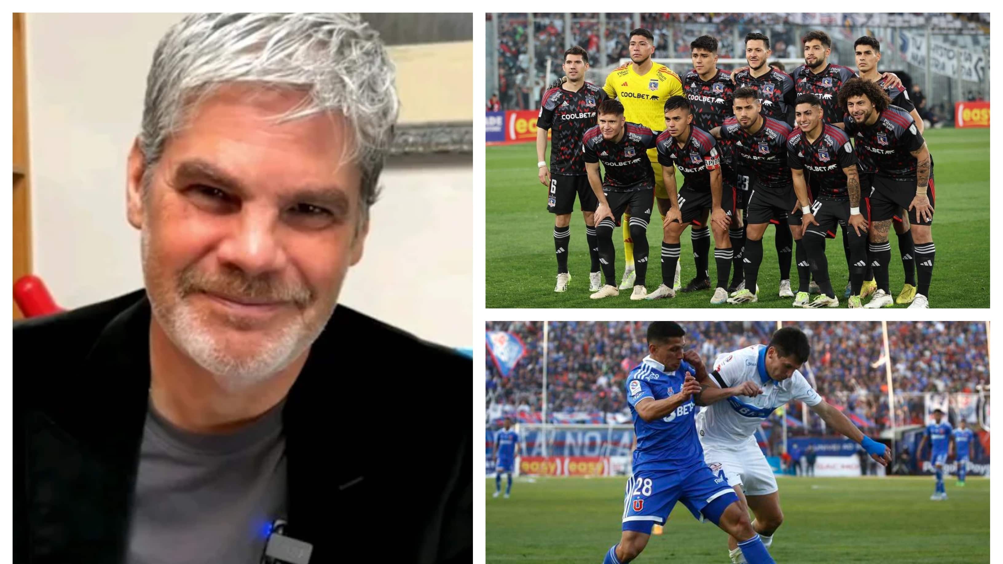 El periodista aseguró que la U y la UC "no compiten" en la pelea por el título, y que sólo Colo Colo está en condiciones de llevarse la corona de esta temporada.