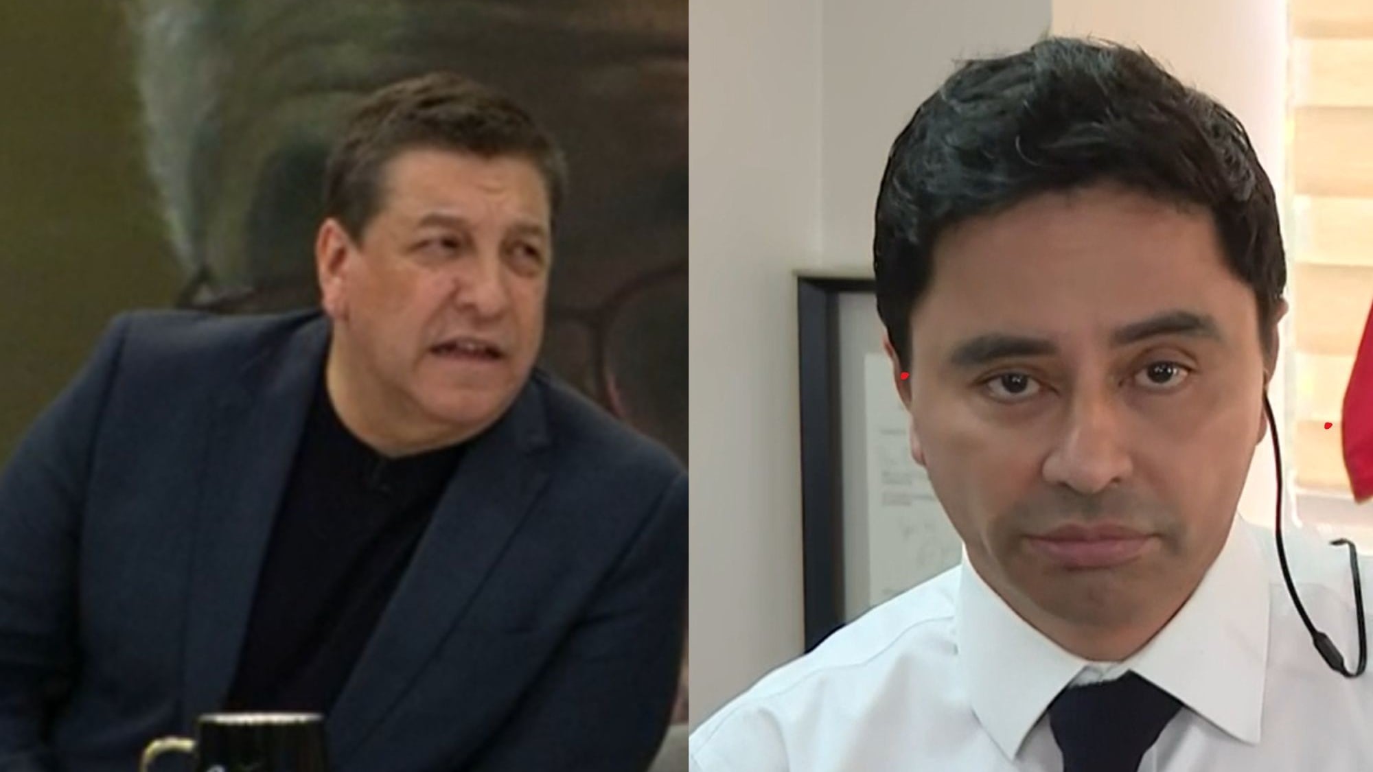 Rodoldo Carter y Julio César Rodríguez