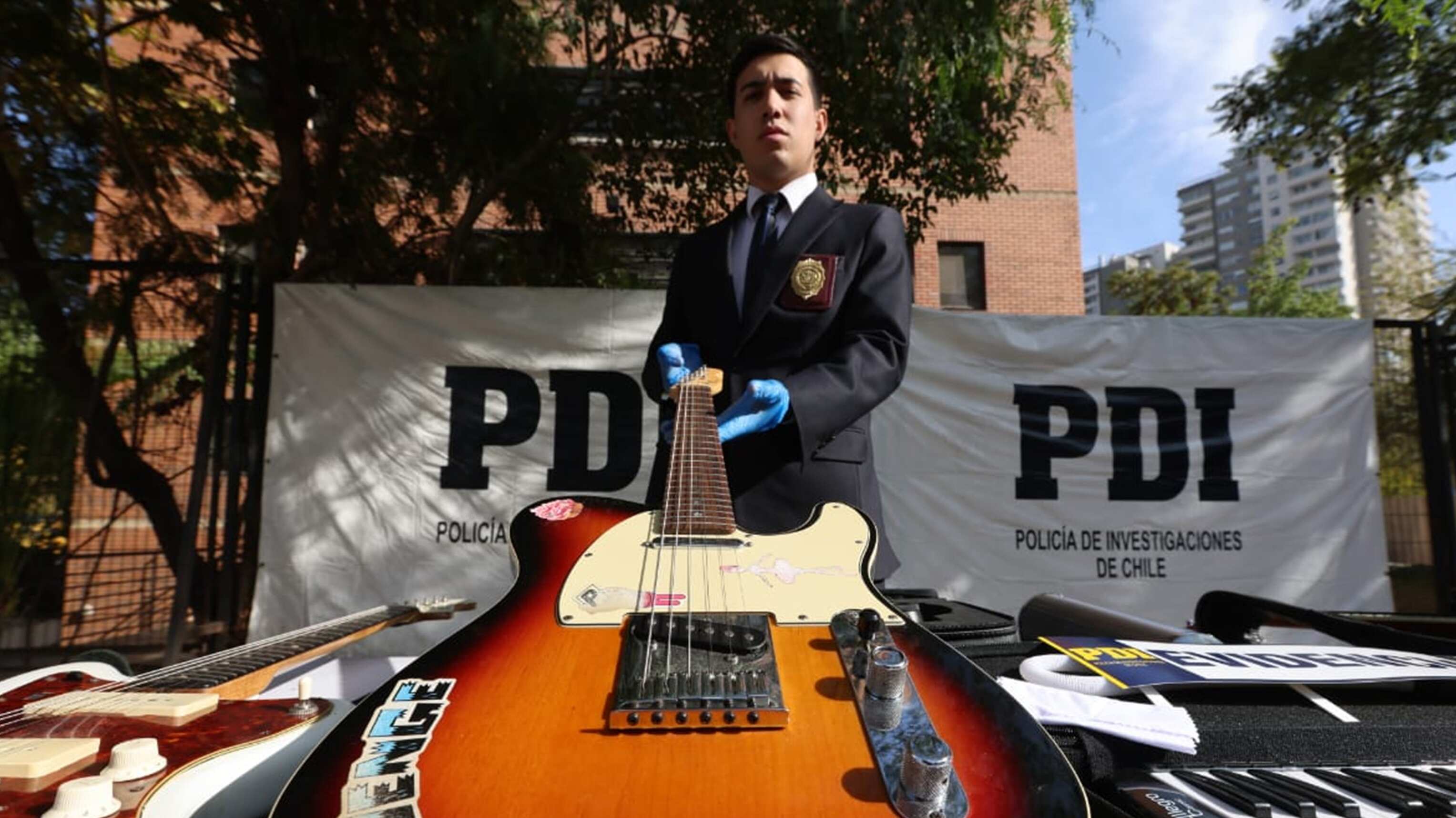 En menos de 24 horas los efectivos policiales dieron con el paradero de los delincuentes que robaron en el estudio de música del exintegrante de "Chancho en Piedra".