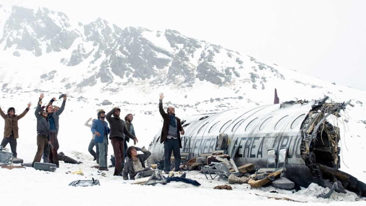 'La sociedad de la nieve' es la película más vista en Netflix actualmente