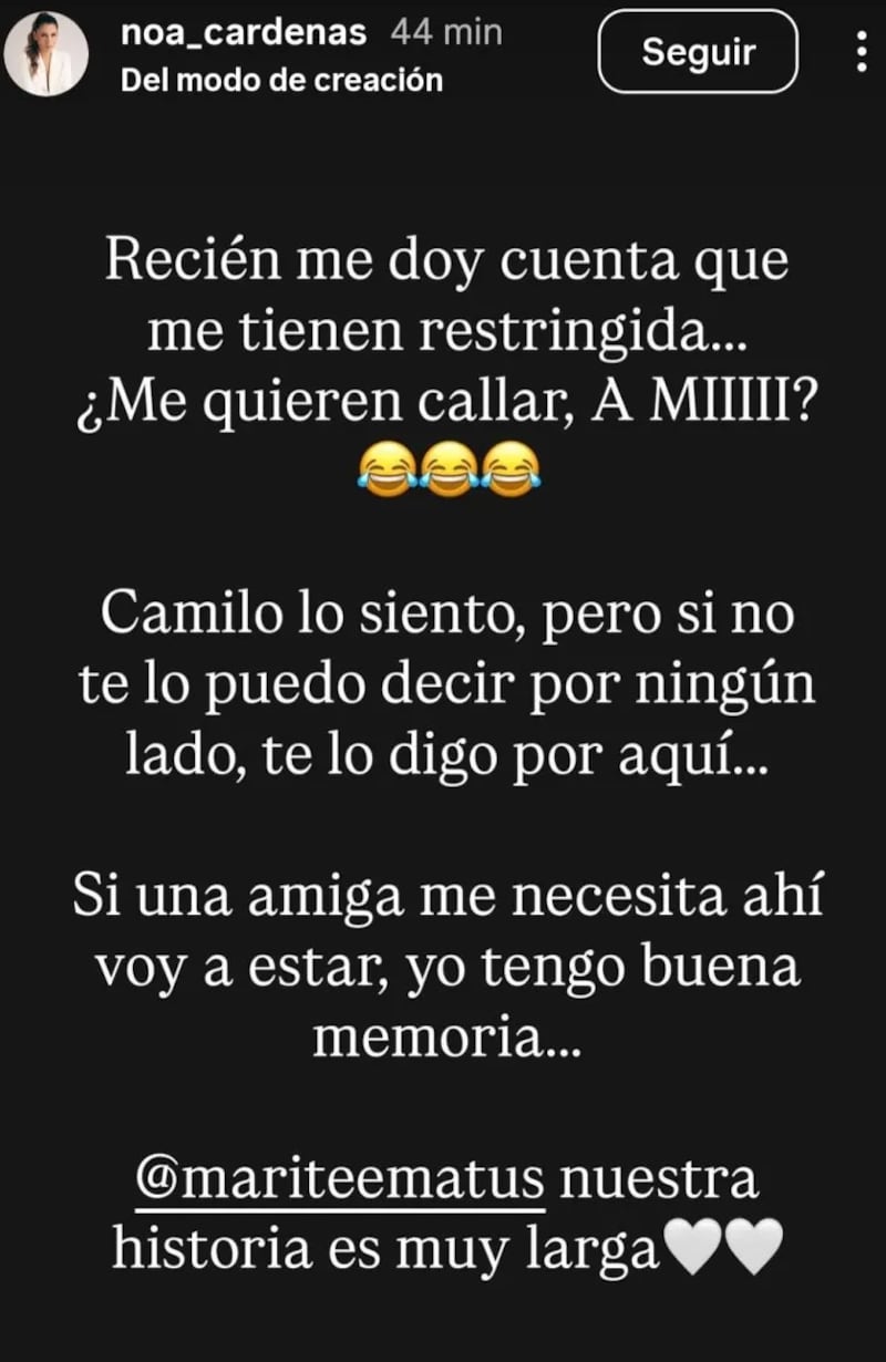 Storie Noa Cárdenas