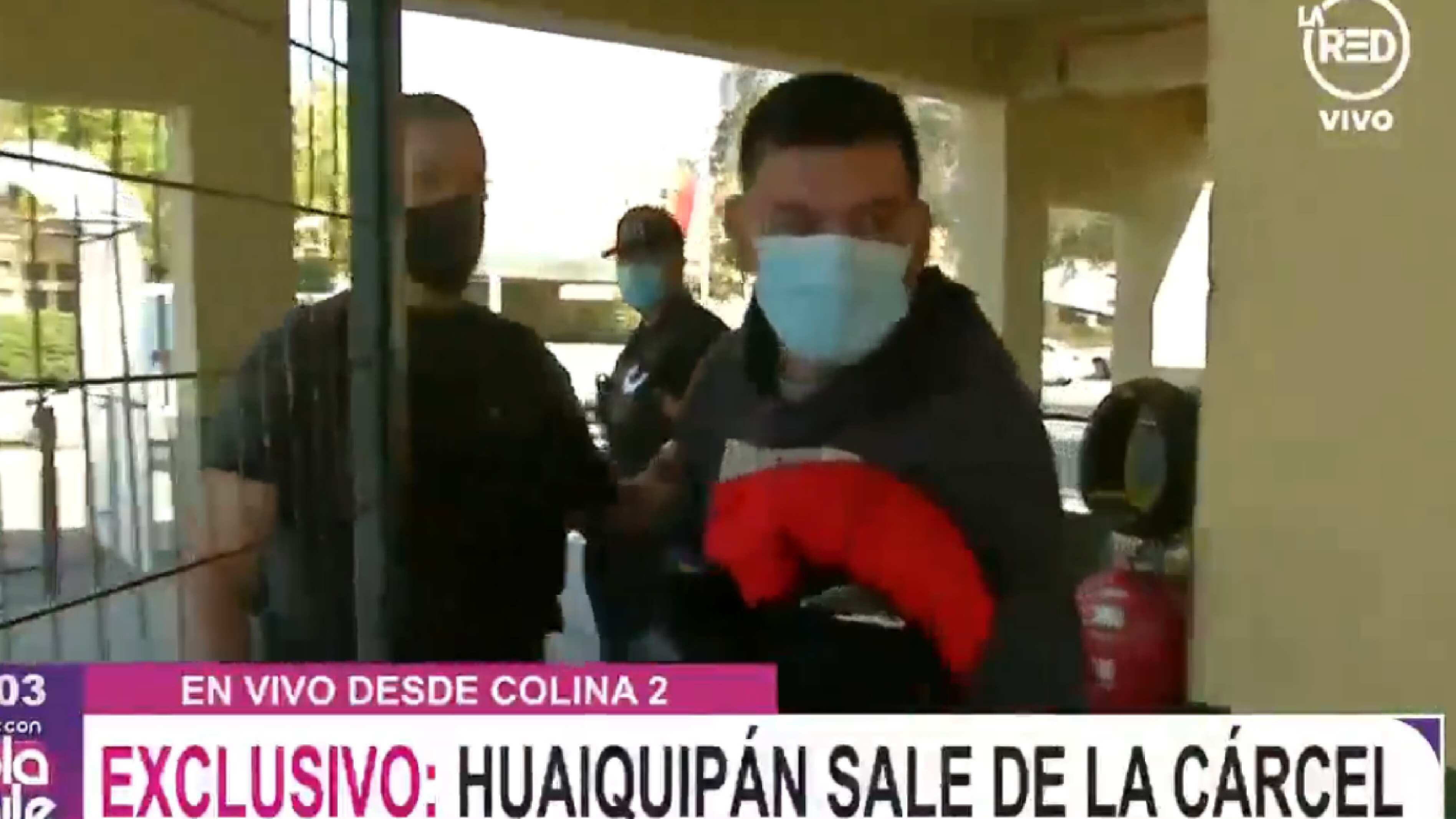 Francisco Hauiquipan sale de la carcel