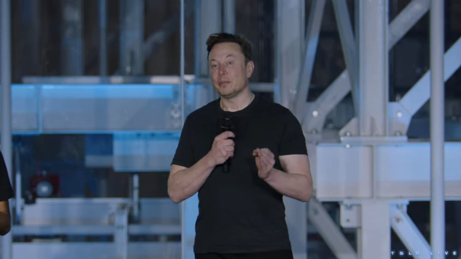 Elon Musk durante el Investor Day 2023 de Tesla, en Texas.