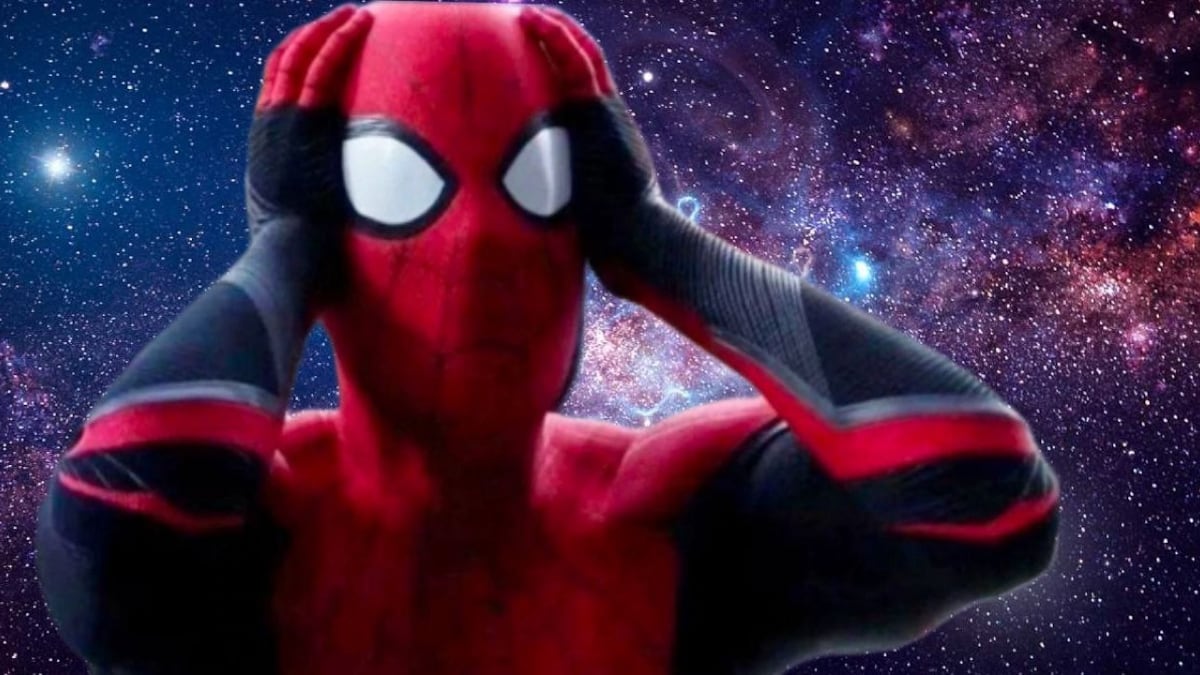 Spiderman red cósmica. Composición Alberto Sandoval