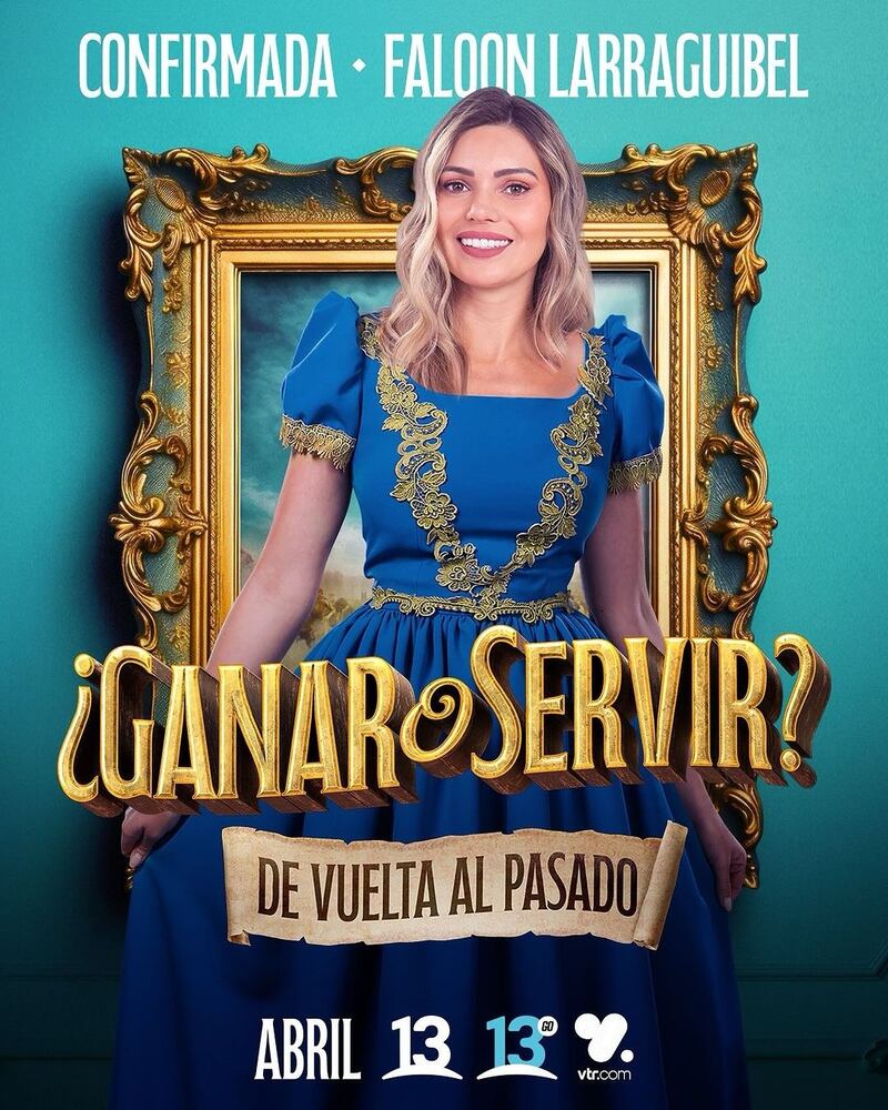 Canal 13 confirmó este martes a Faloon Larraguibel en el nuevo reality "¿Ganar o servir?".