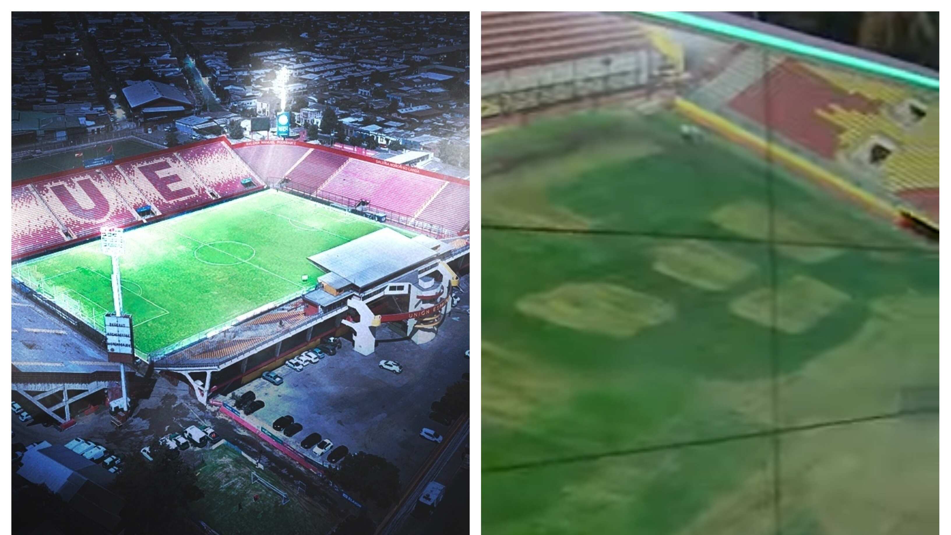 La empresa encargada de los arreglos del estadio Santa Laura reveló que recién en un mes y medio podría estar en condiciones de ser utilizada para partidos de fútbol profesional.