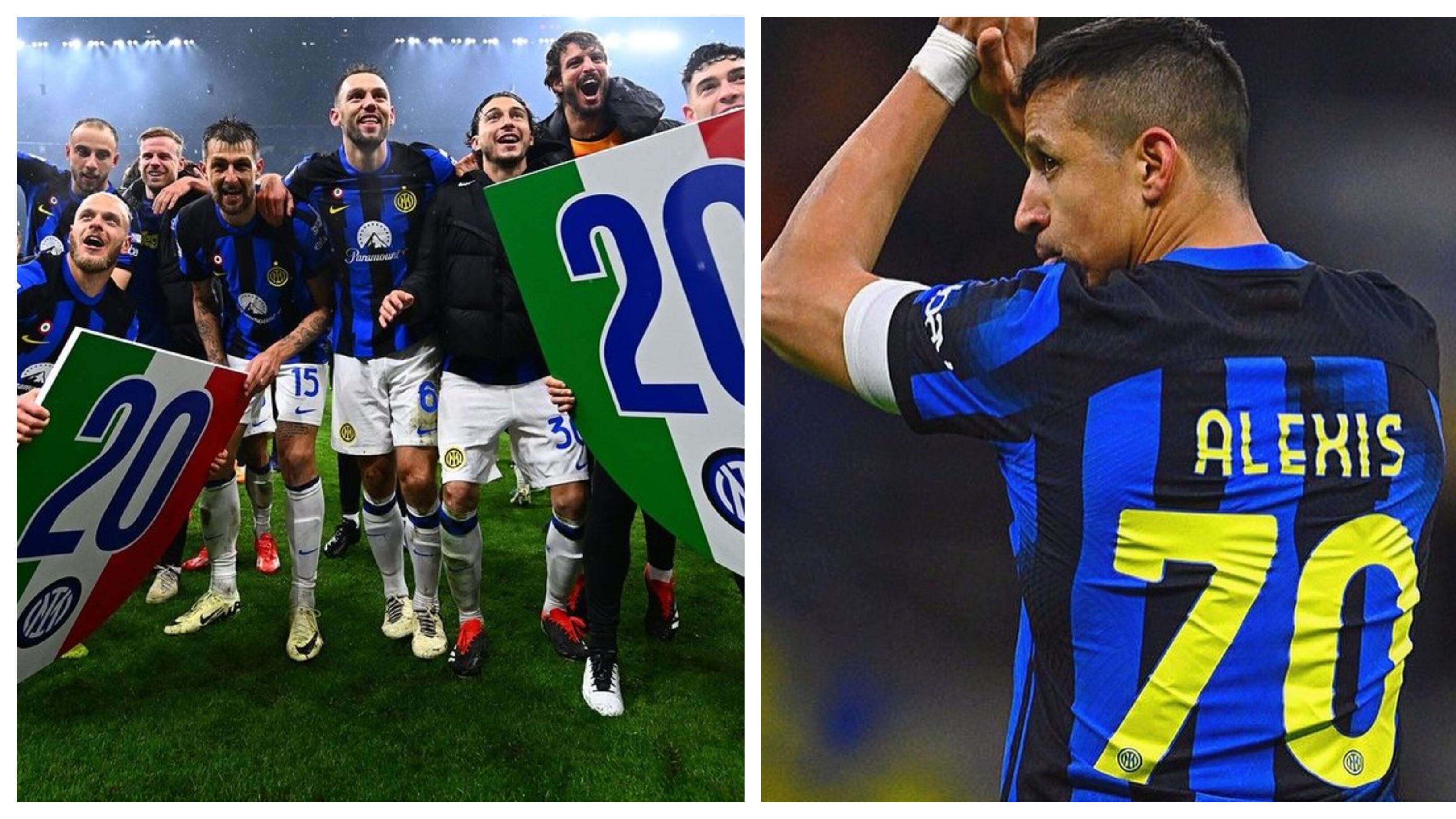 El delantero nacional alcanzó un histórico título con el Inter de Milán.