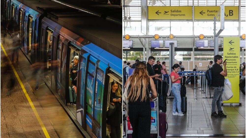 Presidente Boric anunció llegada del Metro al aeropuerto de Santiago