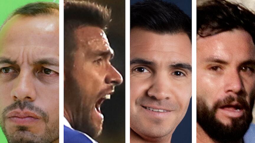 Díaz, Zaldivia, Toselli y Mena / Photosport y U. de Chile