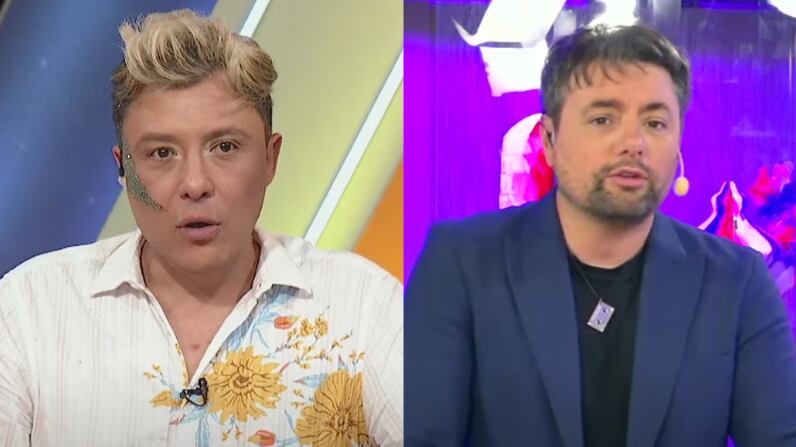 Sergio Rojas y Daniel Valenzuela | Captura: Zona Latina y Tevex