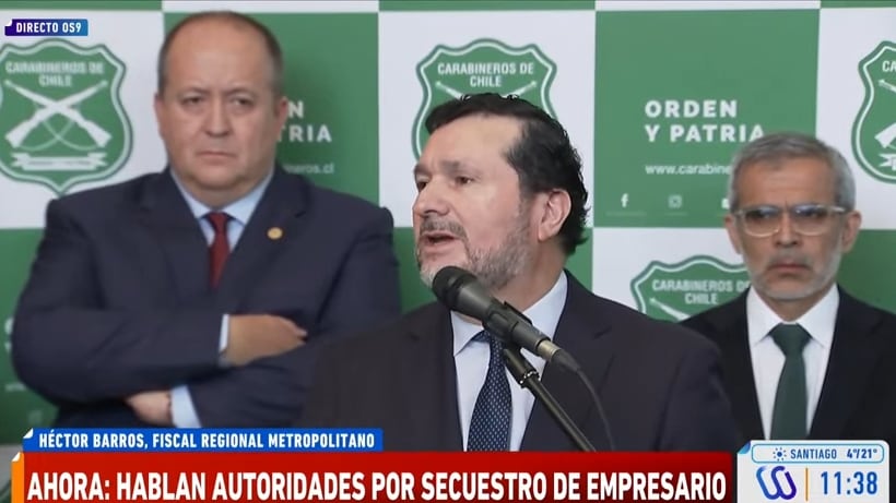 Las autoridades aseguraron que la investigación por el secuestro de Cantergiani llegará hasta las últimas instancias legales.